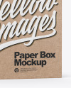 Two Kraft Boxes Mockup