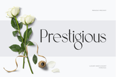 Prestigious - Letering