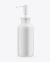 Matte Cosmetic Bottle Mockup