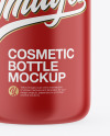 Matte Cosmetic Bottle Mockup