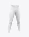 Compression Trousers Mockup – Half Side View