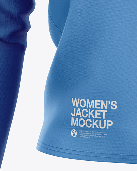 Women’s Long Sleeve Jacket Mockup