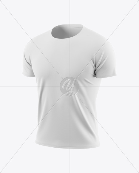 Men's Raglan T-Shirt Mockup