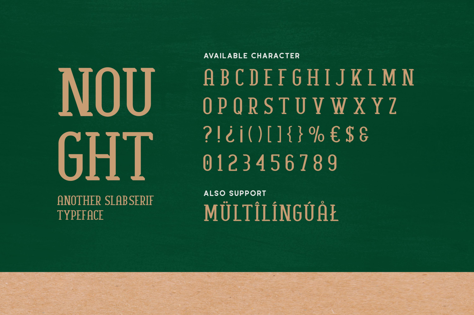 Nought Font