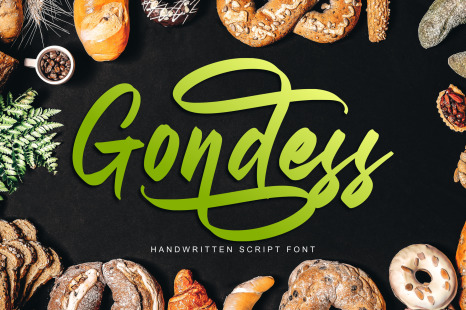 Gondess - Handwritten Script Font - Font quotes