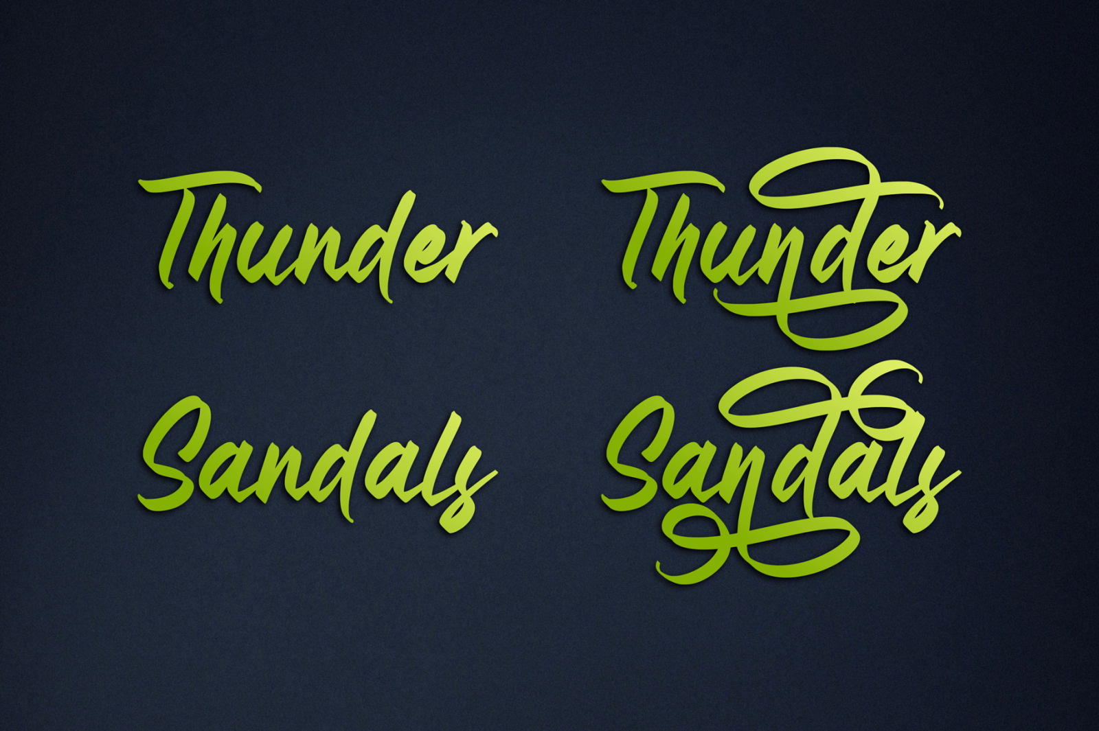 Gondess - Handwritten Script Font