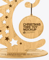 Wooden Christmas Tree Toy