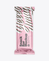 Matte Metallic Snack Bar Mockup
