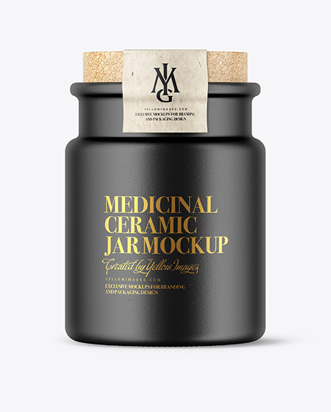 Ceramic Jar Mockup