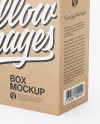 Kraft Paper Box Mockup