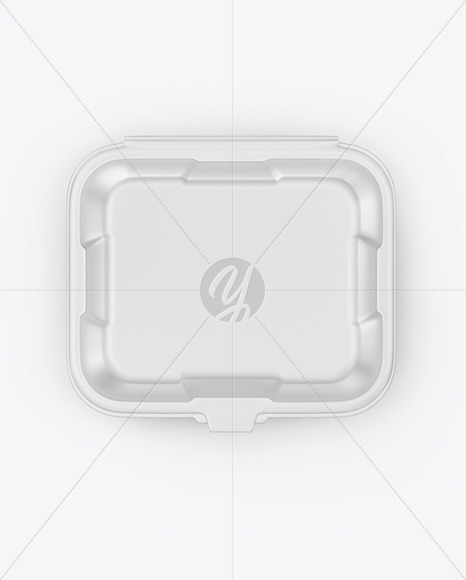 Matte Tray with Paper Label Mockup