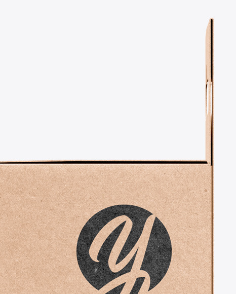 Kraft Box Mockup