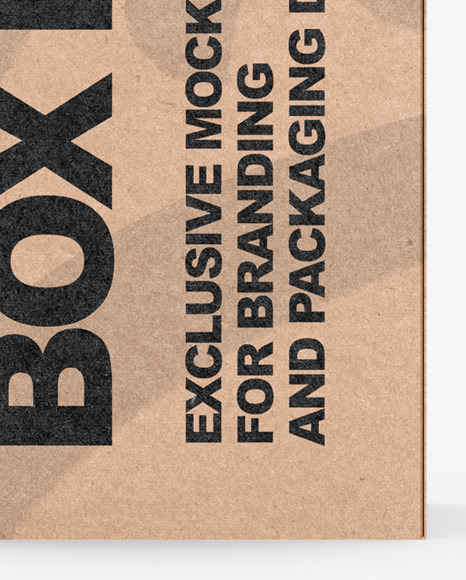 Kraft Box Mockup