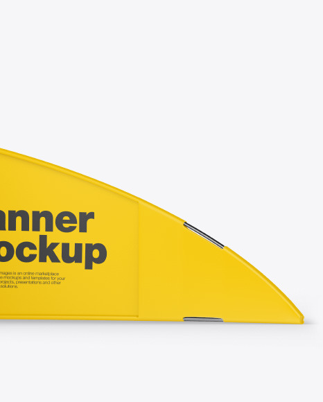 Matte Banner Mockup