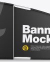 Matte Banner Mockup