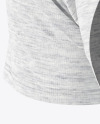 Melange Men's Raglan T-Shirt Mockup