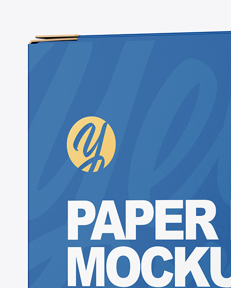 Paper Box Mockup