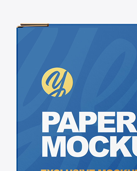 Paper Box Mockup