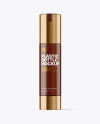 Amber Airless Pump Bottle Mockup Amber Airless Pump Bottle Mockup