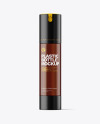 Amber Airless Pump Bottle Mockup Amber Airless Pump Bottle Mockup