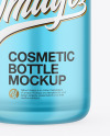 Frosted Glass Cosmetic Bottle Mockup