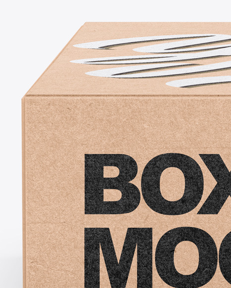 Kraft Box Mockup