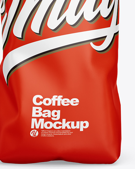 Matte Coffee Bag Mockup