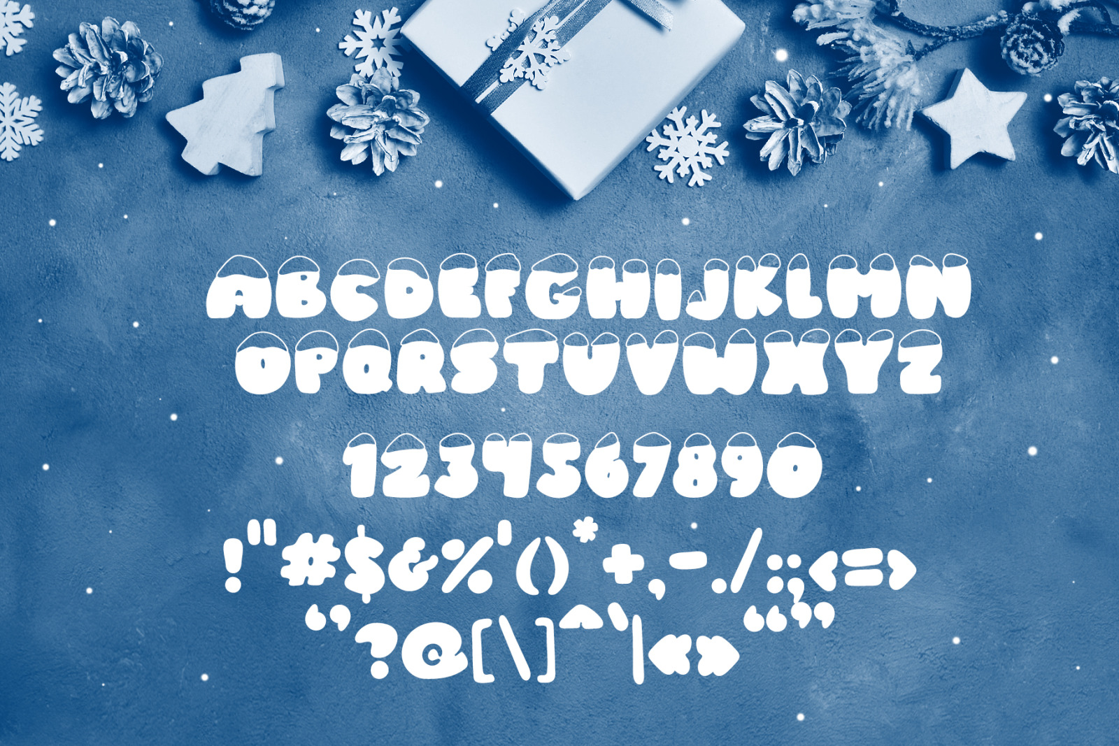 Frosty Joy Hand Drawn Display Font