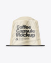 Matte Coffee Capsule Mockup