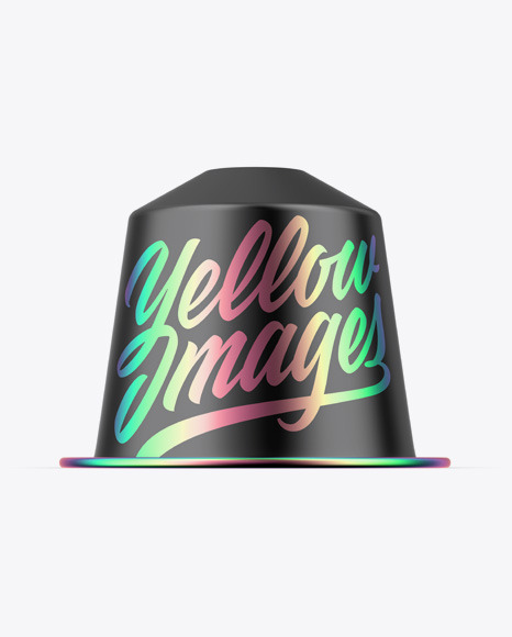 Matte Coffee Capsule Mockup Matte Coffee Capsule Mockup