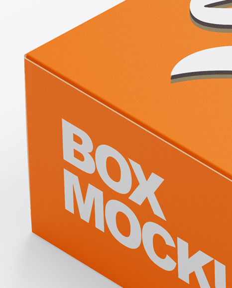 Paper Box Mockup