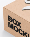 Kraft Box Mockup