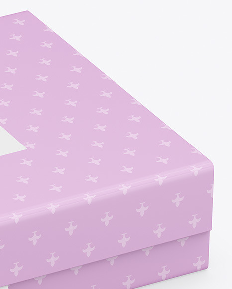 Gift Paper Box Mockup