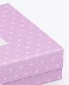 Gift Paper Box Mockup