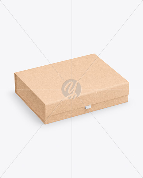 Gift Kraft Box Mockup