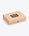 Gift Kraft Box Mockup