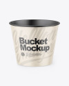 Matte Bucket Mockup