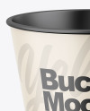 Matte Bucket Mockup