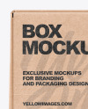 Kraft Box Mockup