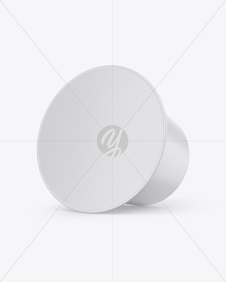 Glossy Coffee Capsule Mockup