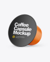 Glossy Coffee Capsule Mockup