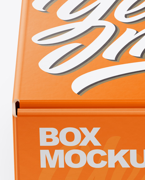 Paper Box Mockup