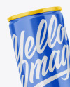 Two Glossy Cans Mockup