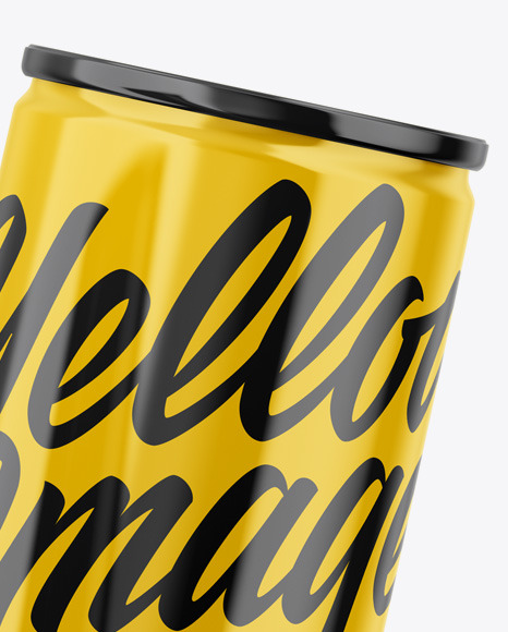 Two Glossy Cans Mockup