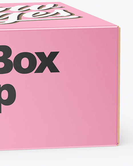 Paper Box Mockup