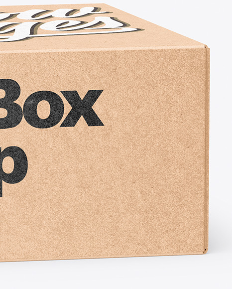 Kraft Box Mockup