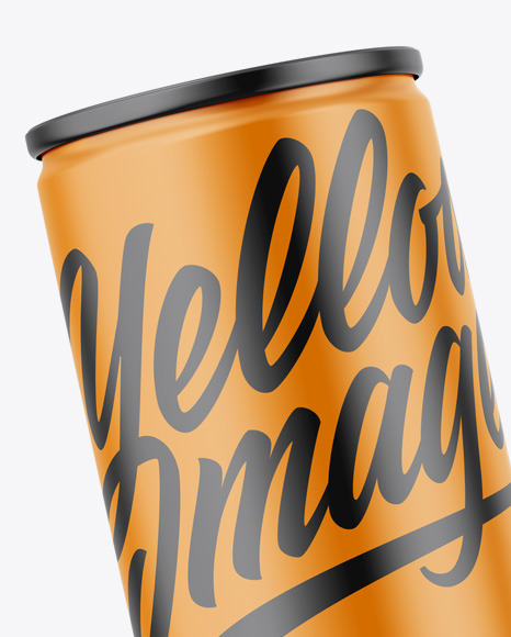 Matte Can Mockup