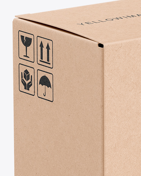 Kraft Box Mockup