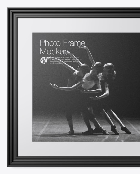 Textured Picture Frame Mockup