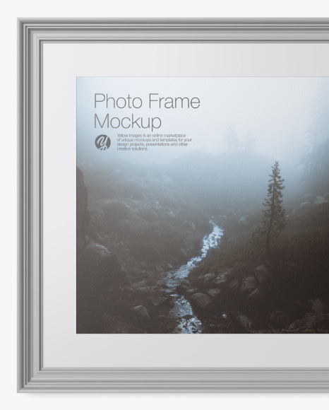 Textured Picture Frame Mockup